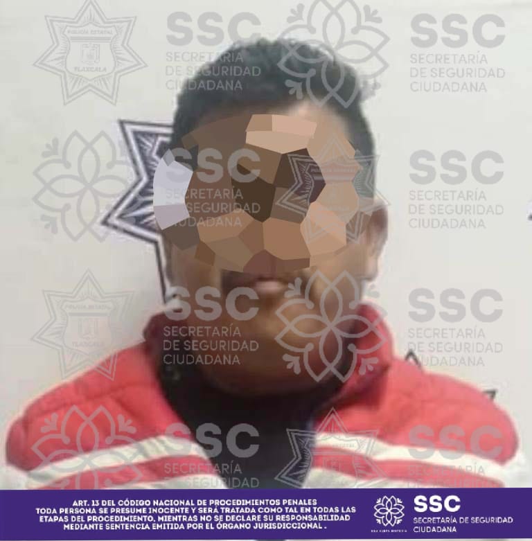 Detiene SSC a sujeto por el presunto delito de acoso sexual en Yauhquemehcan